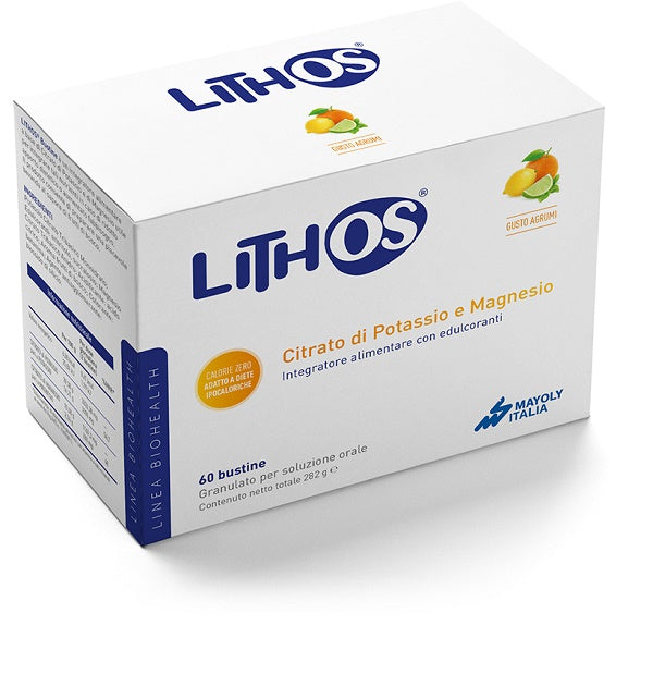 Lithos 60 bustine da 4,5 g gusto agrumi