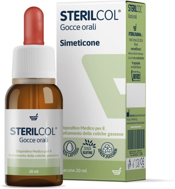 Sterilcol gocce orali sospensione gastrofunzionale flaconcino 20 ml