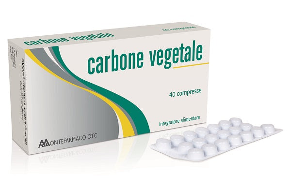 Carbone vegetale 40 compresse