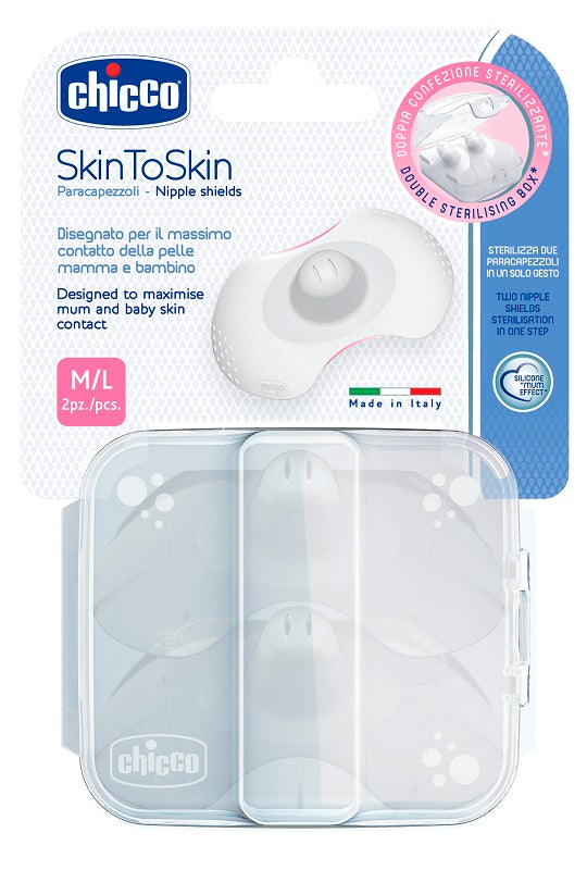 Chicco paracapezzoli silicone large