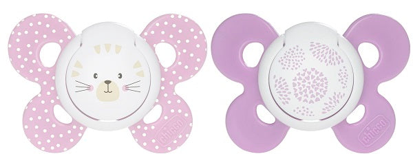 Chicco succhietto comfort girl in silicone 6-16 mesi 1 pezzo