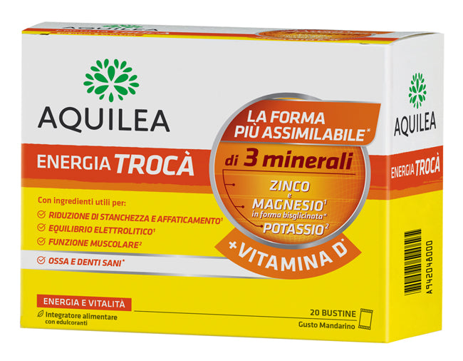 Aquilea energia troca'+vit d 20 bustine