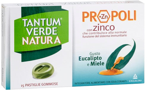 Tantum verde natura pastiglie gommose eucalipto & miele 30 g