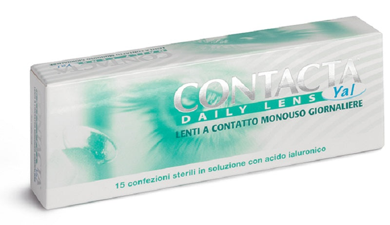 Lente a contatto monouso giornaliera contacta daily lens yal 15 -1,25 15 pezzi