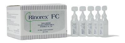 Rinorex fc soluzione salina ipertonica 7% 30 fiale 5 ml