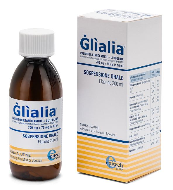 Glialia sospensione orale 700 mg + 70 mg 200 ml