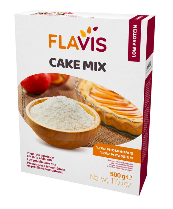 Flavis cake mix preparato per torte e biscotti aproteici 500 g