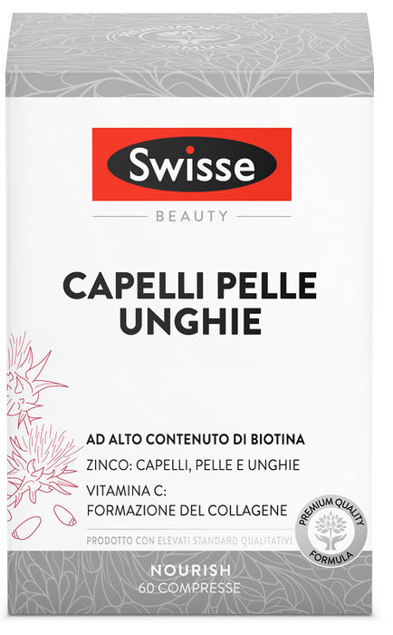 Swisse capelli pelle ung 60cpr