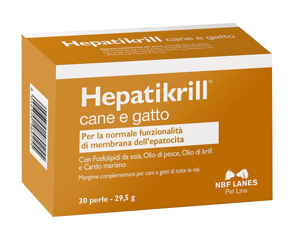 Hepatikrill cani e gatti blister 30 perle