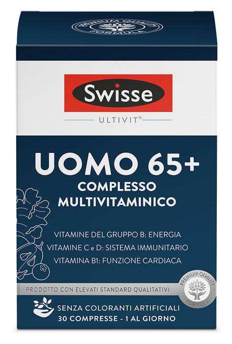 Swisse uomo 65+ multivit 30cpr