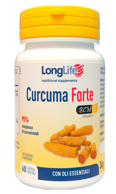 Longlife curcuma forte 60 capsule vegetali