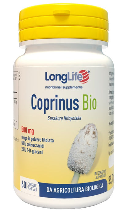 Longlife coprinus bio 60 capsule vegetali