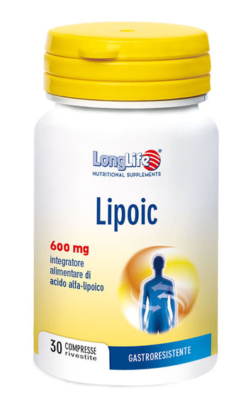 Longlife lipoic 600 mg 30 compresse rivestite da 870 mg