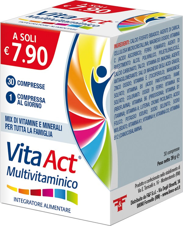 Vita act multivitaminico 30 compresse