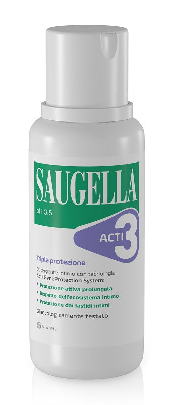 Saugella acti3 detergente intimo 250 ml