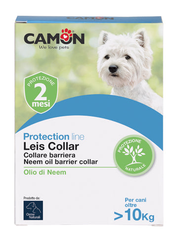 Leis collare barriera con olio di neem cane 60 cm l 12 pezzi