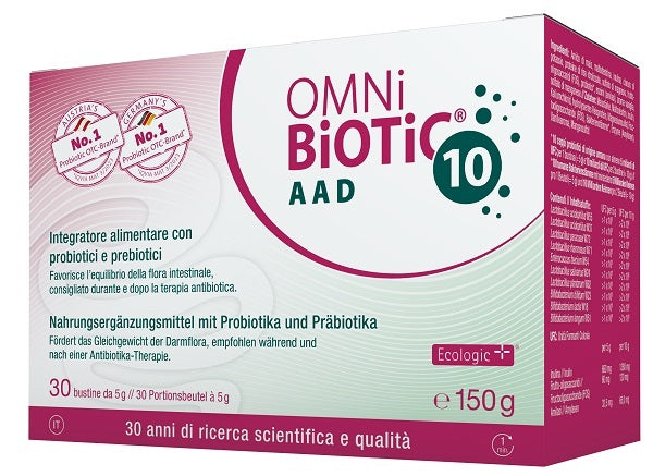 Omni biotic 10 aad 30 bustine da 5 g
