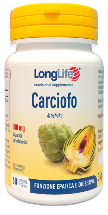 Longlife carciofo 60 capsule vegetali