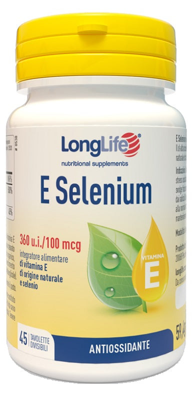 Longlife e selenium 45 tavolette