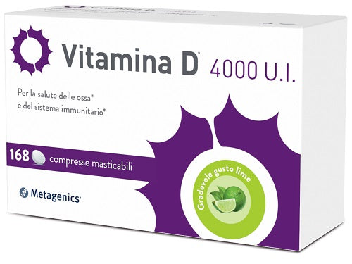 Vitamina d 4000ui 168 compresse masticabili