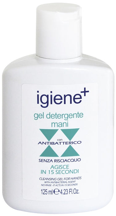 Igiene+ gel detergente mani senza risciacquo 125 ml