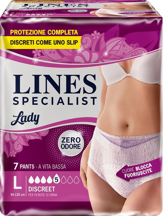 Lines specialist pants discreet l farma 7 pezzi