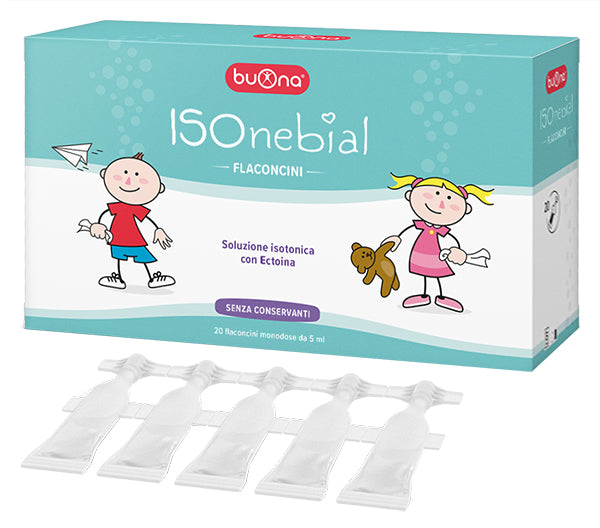 Isonebial flaconcini soluzione isotonica 0,9% con aggiunta di ectoina 20x5 ml