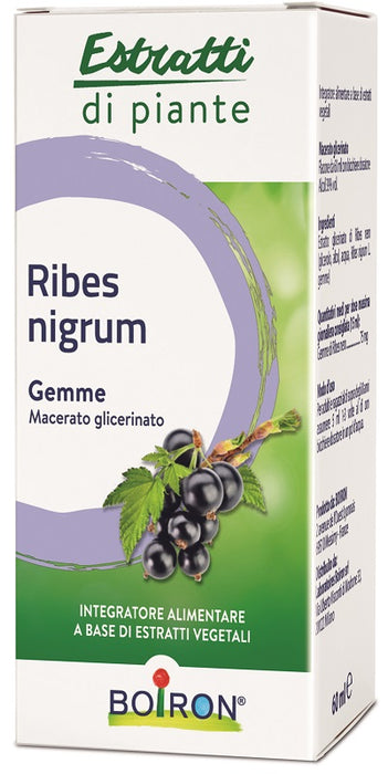 Ribes nigrum boiron macerato glicerico 60 ml