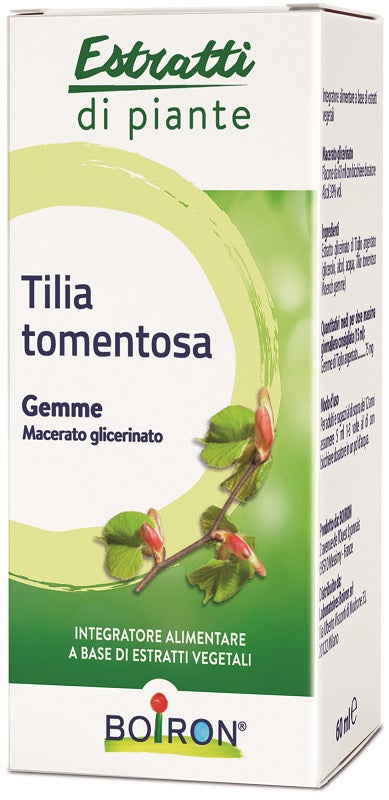 Tilia tomentosa boiron macerato glicerico 60 ml