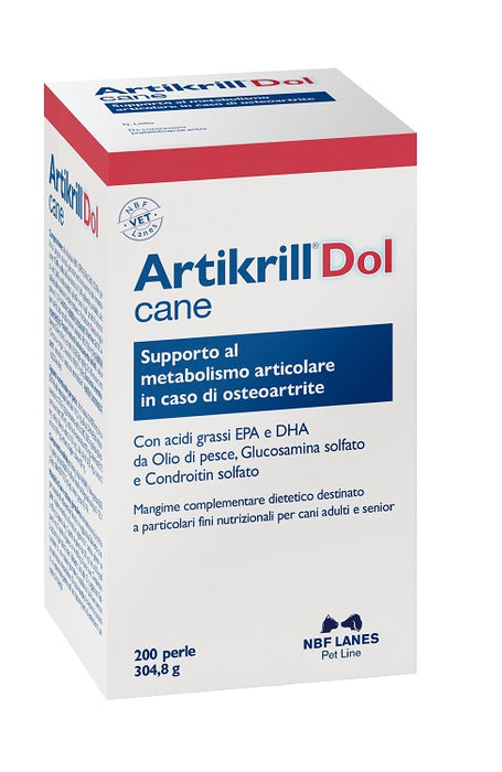 Artikrill dol cane flacone 200 perle