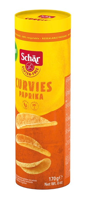 Schar curvies paprika 170 g
