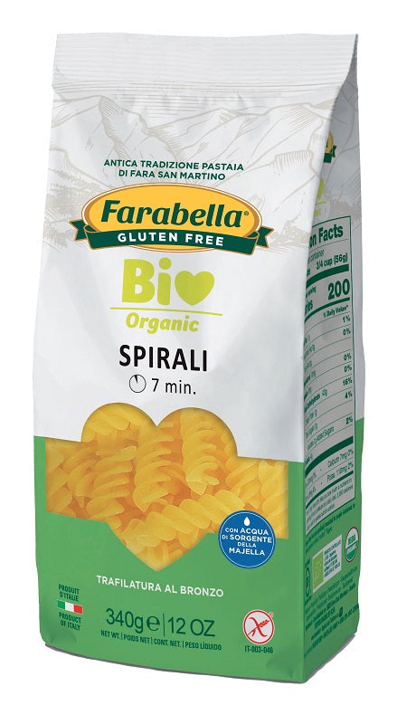 Farabella bio spirali mais-riso 340 g