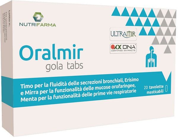 Oralmir gola tabs 20 compresse