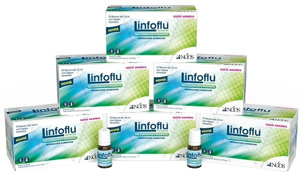 Linfoflu multipack confezione multipla da 6 astucci x 15 flaconi da 10 ml