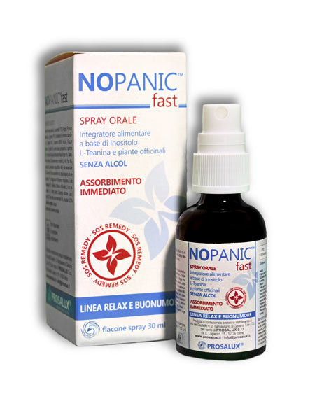 Nopanic fast spray orale 30 ml