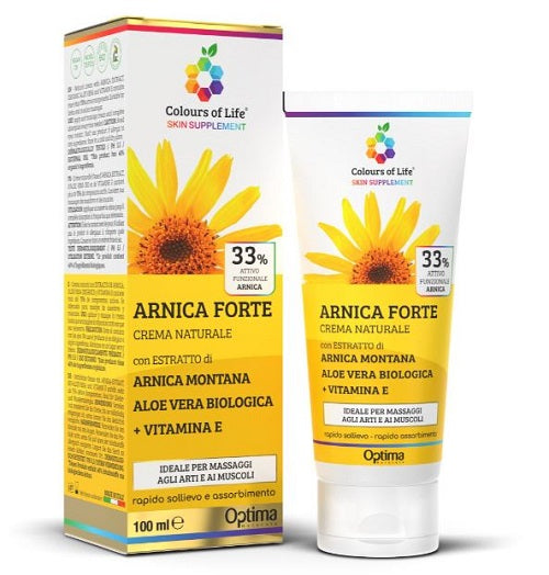 Colours of life skin supplement arnica forte 33% crema 100 ml