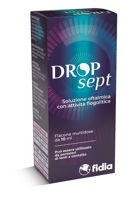 Soluzione oftalmica dropsept 10 ml