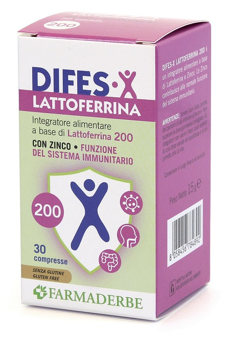 Difes x lattoferrina 200 30 compresse