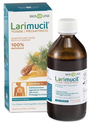 Larimucil tosse pediatrico 1+ sciroppo 175 ml ce 0426 230 g
