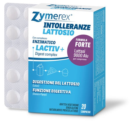 Zymerex intolleranze lattosio 20 compresse rivestite