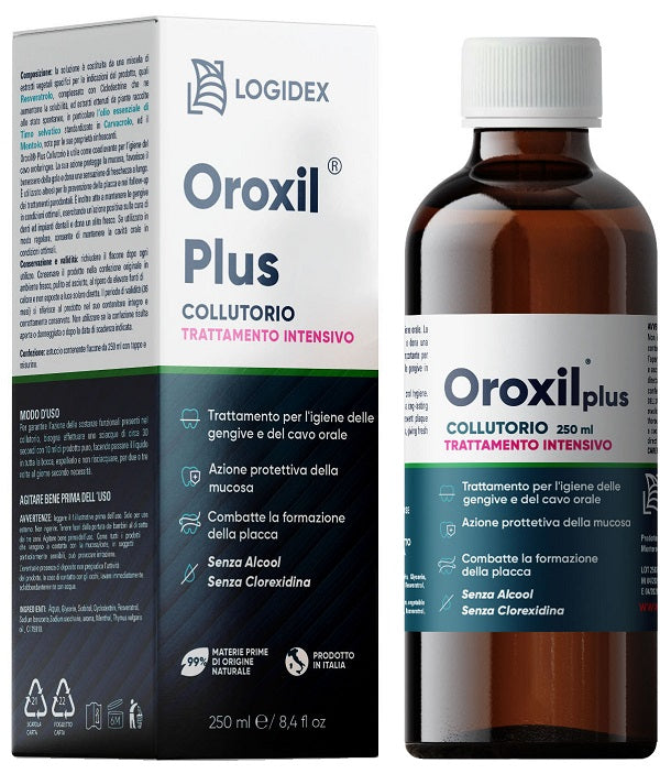 Oroxil plus collutorio trattamento intensivo 250 ml