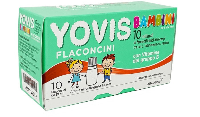 Yovis bambini fragola 10fl