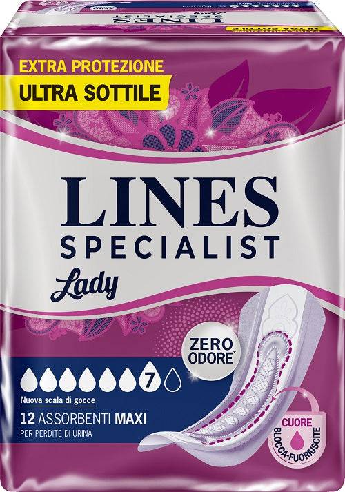 Lines spec lady maxi 12pz