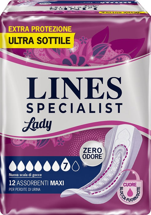 Lines spec lady maxi 12pz