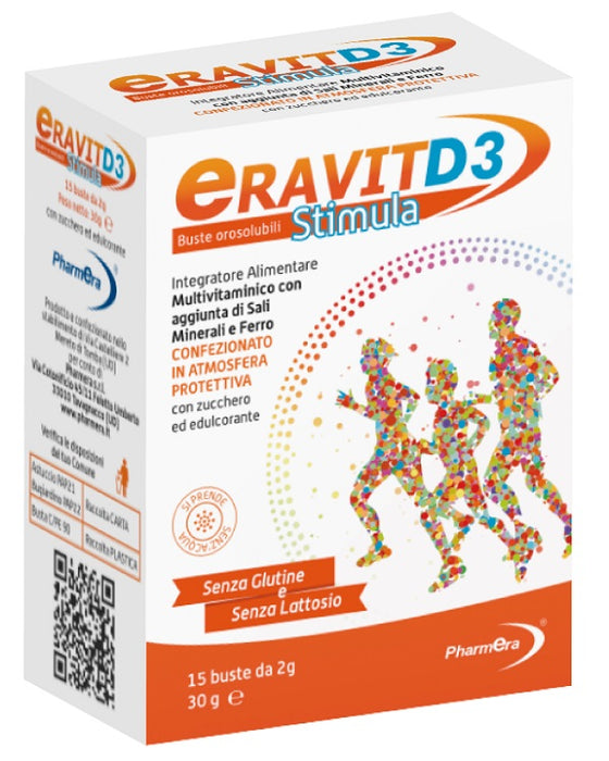 Eravit d3 stimula 15 bustine stick pack 2 g