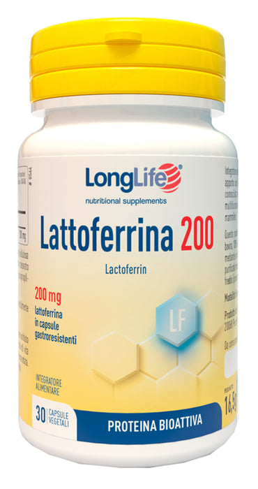 Longlife lattoferrina200 30 capsule vegetali da 550 mg