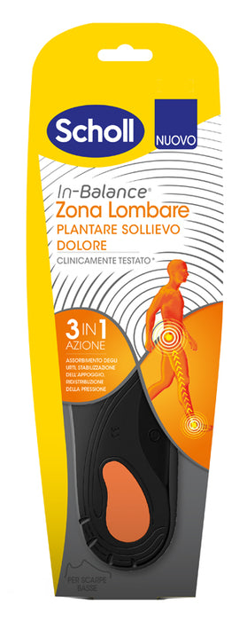 Scholl plantare lombare m 2 pezzi