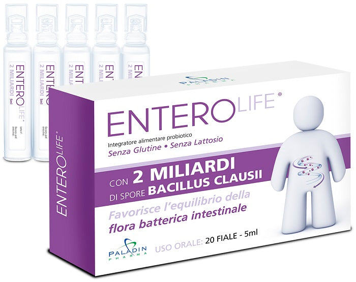 Enterolife 2 miliardi 20 fiale da 5 ml