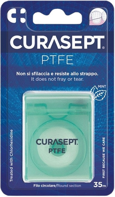 Curasept floss ptfe tape clorexidina