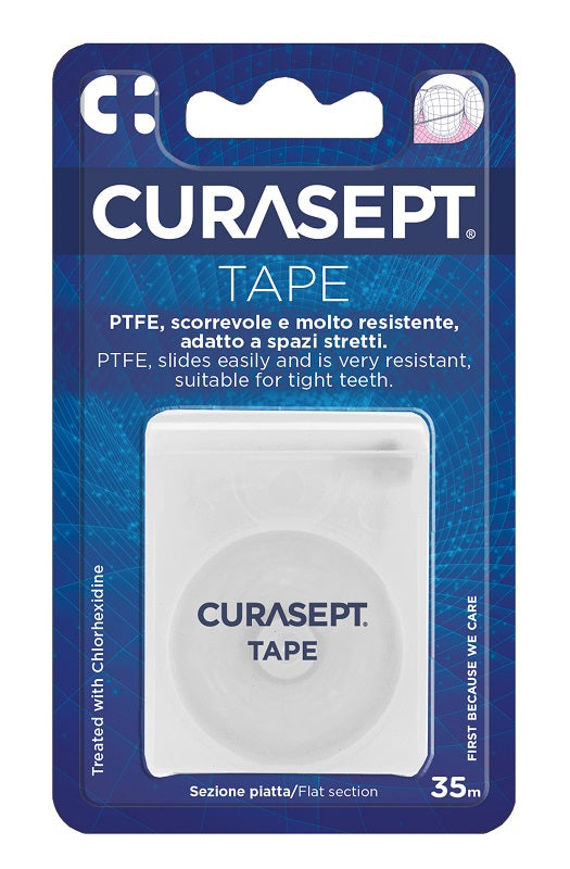 Curasept floss ptfe tape clorexidina